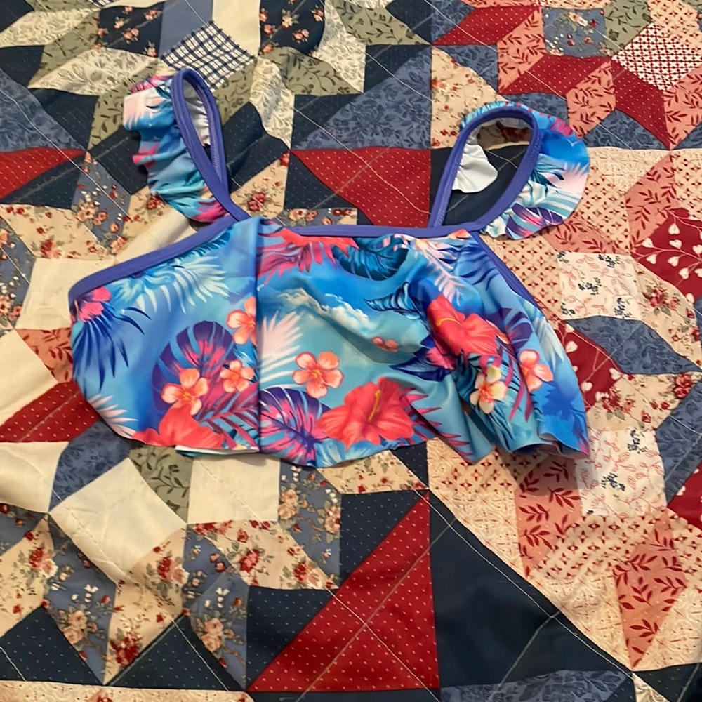 walmart wonder nation bathing suit girls used in good shape
